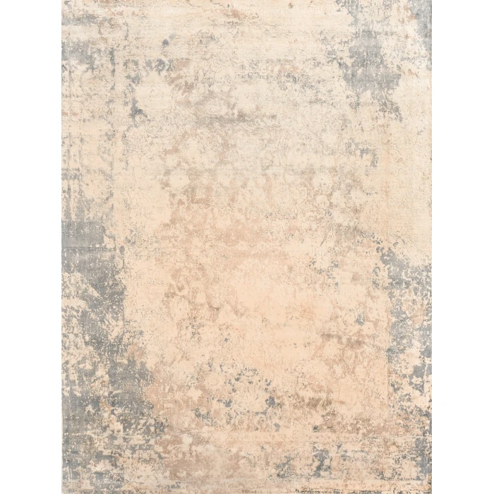 Exquisite Rugs Roset Beige/Blue/Silver 26238X10 8ft.X10ft. Rect. Rug