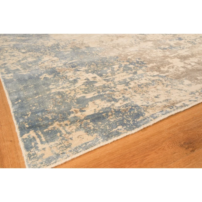 Exquisite Rugs Roset Beige/Blue/Silver 26238X10 8ft.X10ft. Rect. Rug