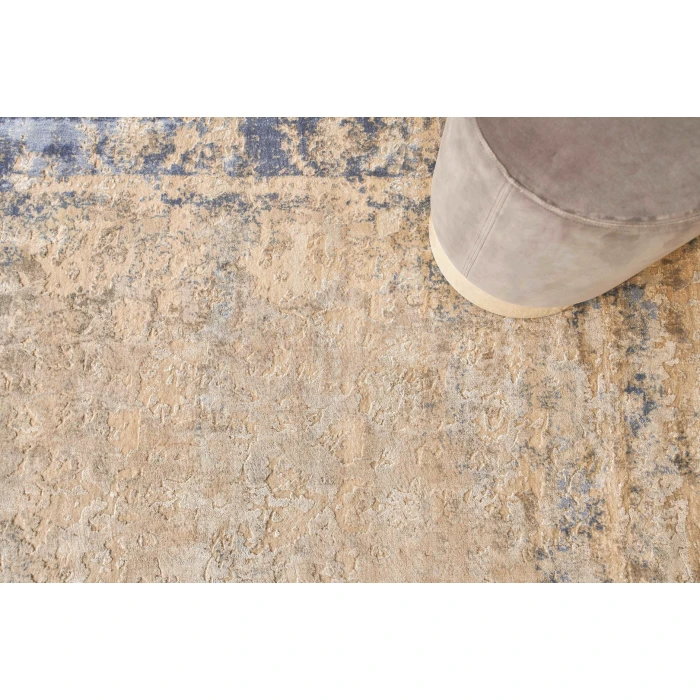 Exquisite Rugs Roset Beige/Blue/Silver 26238X10 8ft.X10ft. Rect. Rug