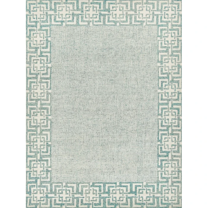 Exquisite Rugs Caprice Aqua 27011X16 1ft.X1ft.6in. Rect. Rug