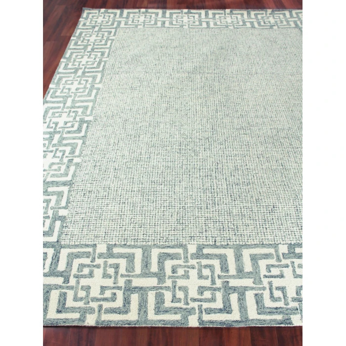 Exquisite Rugs Caprice Aqua 27011X16 1ft.X1ft.6in. Rect. Rug