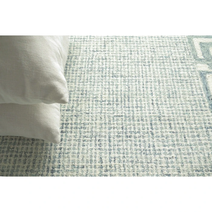 Exquisite Rugs Caprice Aqua 27011X16 1ft.X1ft.6in. Rect. Rug
