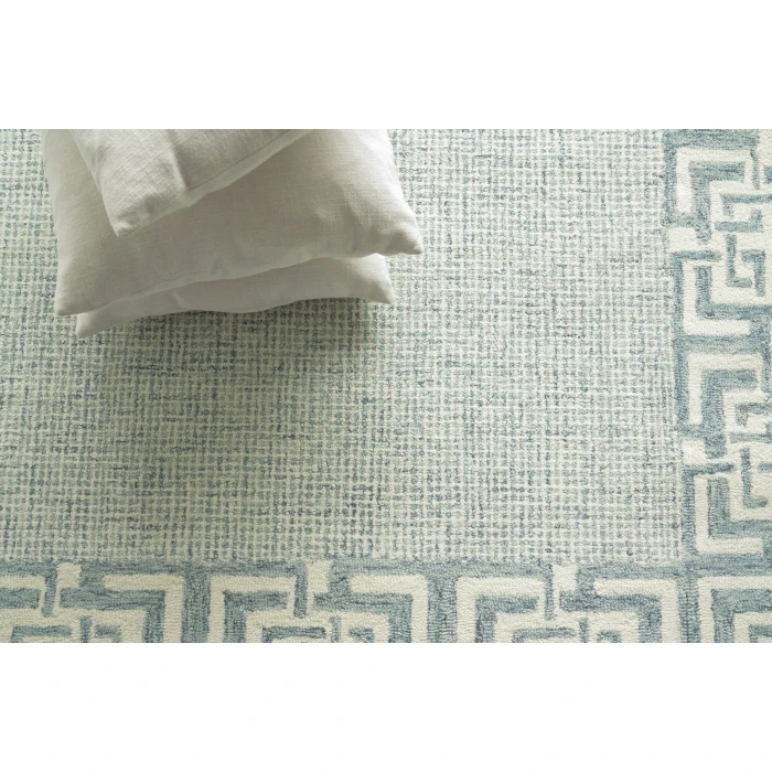 Exquisite Rugs Caprice Aqua 27011X16 1ft.X1ft.6in. Rect. Rug