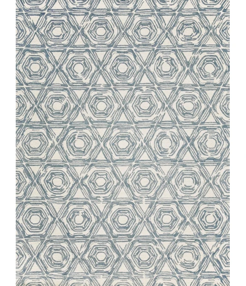 Exquisite Rugs Caprice Dark Blue/Ivory 270810X14 10ft.X14ft. Rect. Rug