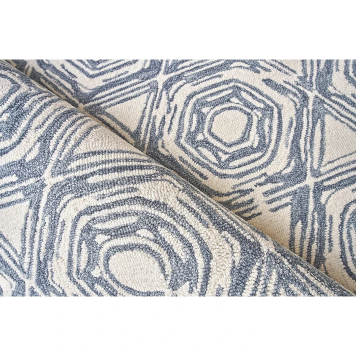 Exquisite Rugs Caprice Dark Blue/Ivory 270810X14 10ft.X14ft. Rect. Rug
