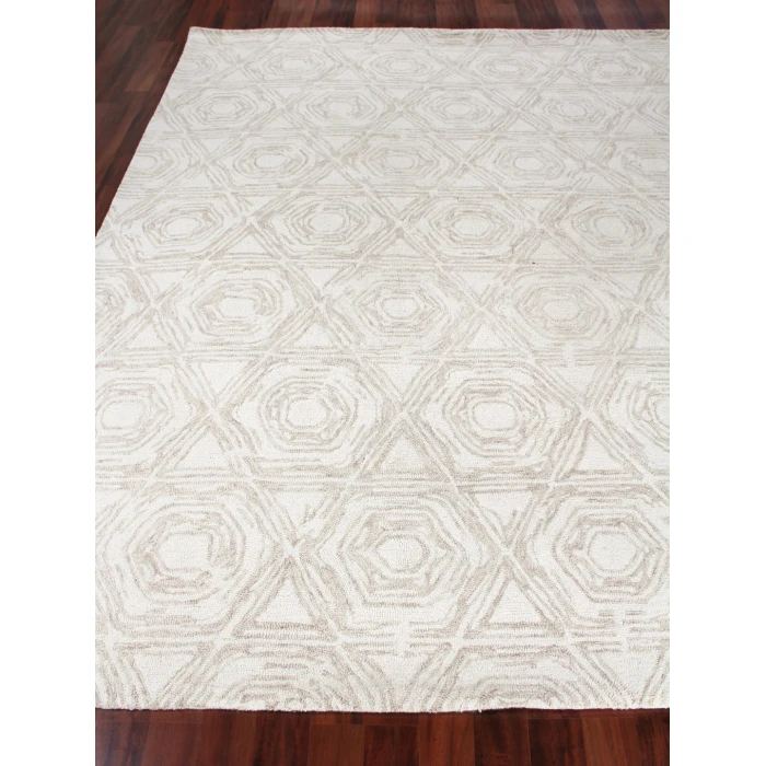 Exquisite Rugs Caprice Beige/Ivory 27101X16 1ft.X1ft.6in. Rect. Rug