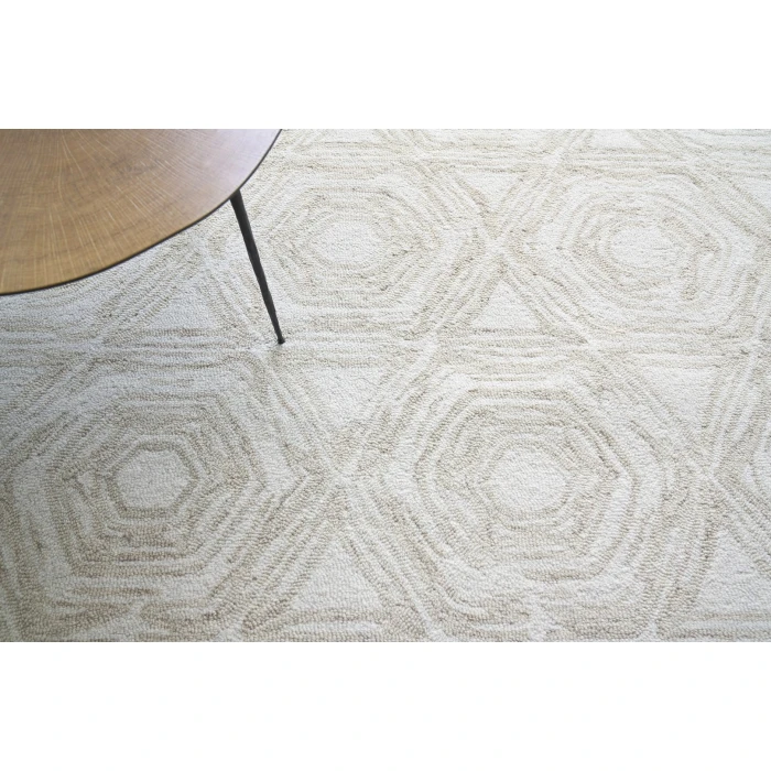 Exquisite Rugs Caprice Beige/Ivory 27101X16 1ft.X1ft.6in. Rect. Rug