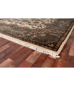 Exquisite Rugs Moghul Ivory/Sage 28638X8 ROUND 8ft.X8ft. ROUND Round Rug