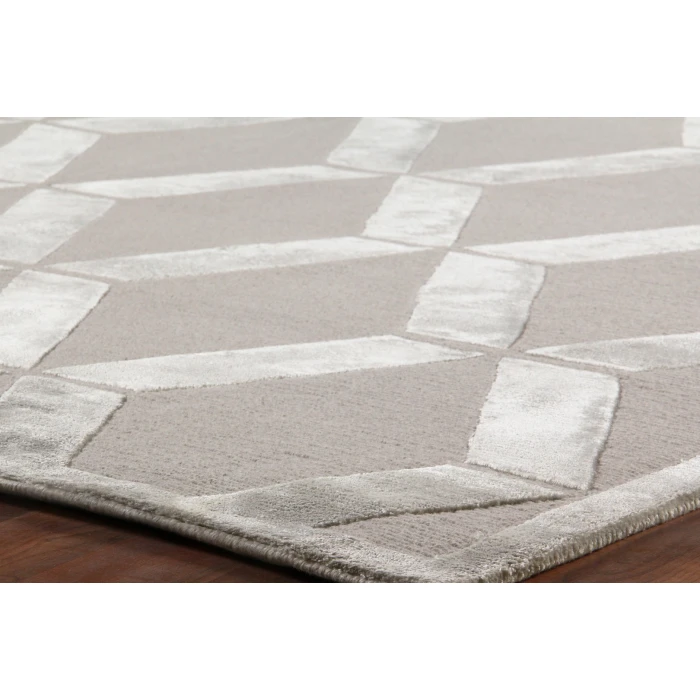 Exquisite Rugs Metro Velvet Silver 30308X10 8ft.X10ft. Rect. Rug