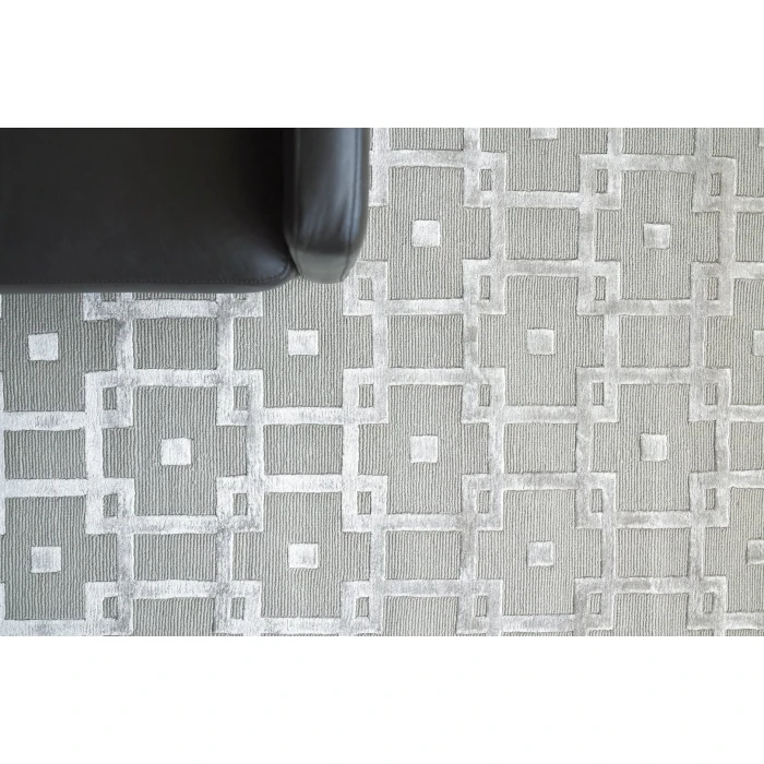 Exquisite Rugs Metro Velvet Silver 30328X10 8ft.X10ft. Rect. Rug