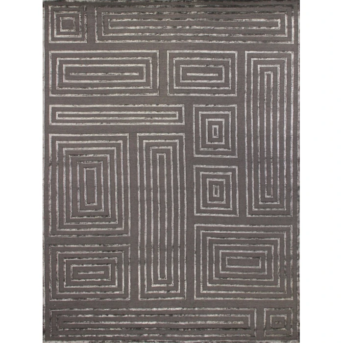 Exquisite Rugs Metro Velvet Charcoal 30389X12 9ft.X12ft. Rect. Rug