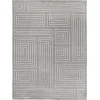 Exquisite Rugs Metro Velvet Silver 30399X12 9ft.X12ft. Rect. Rug