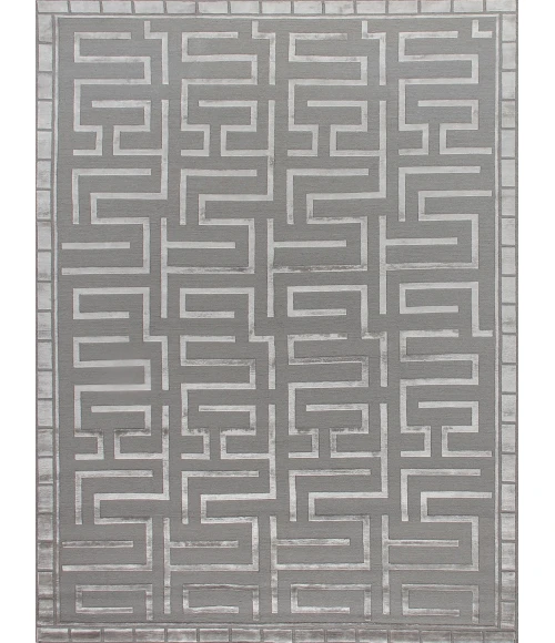 Exquisite Rugs Metro Velvet Silver 304212X15 12ft.X15ft. Rect. Rug