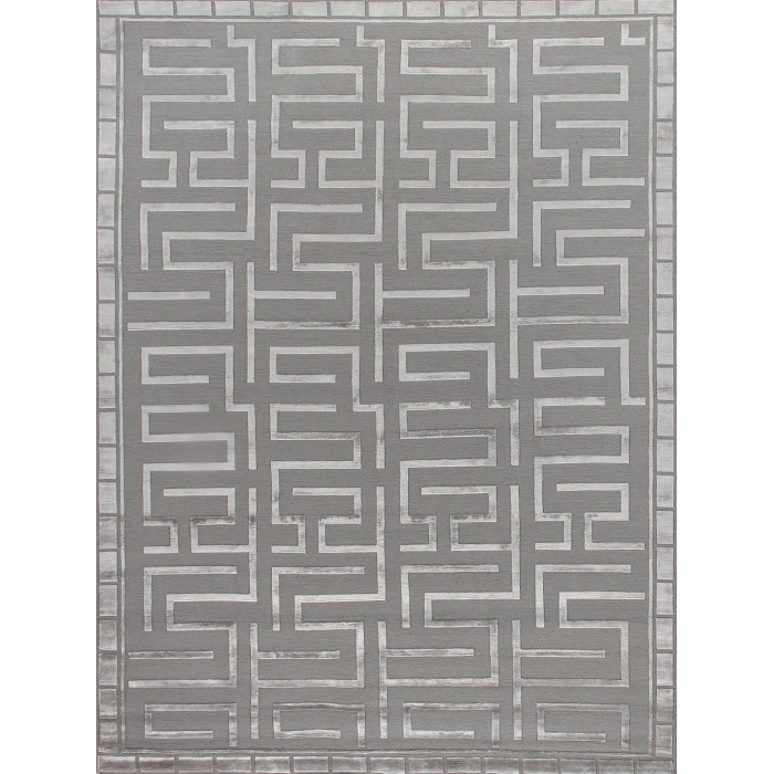 Exquisite Rugs Metro Velvet Silver 304212X15 12ft.X15ft. Rect. Rug