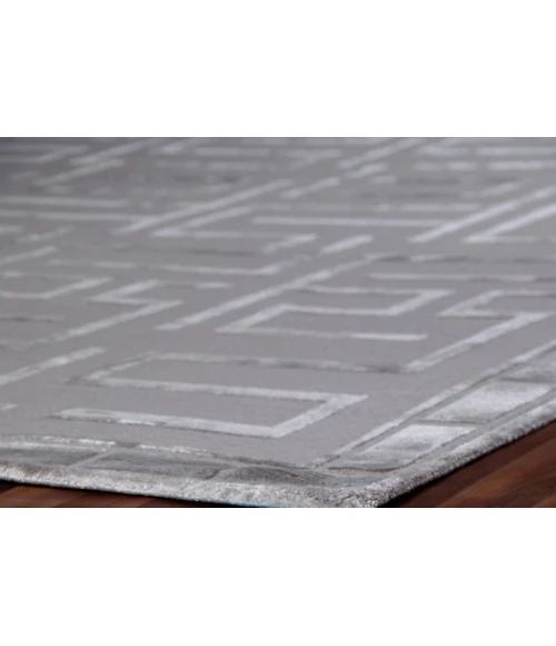 Exquisite Rugs Metro Velvet Silver 304212X15 12ft.X15ft. Rect. Rug