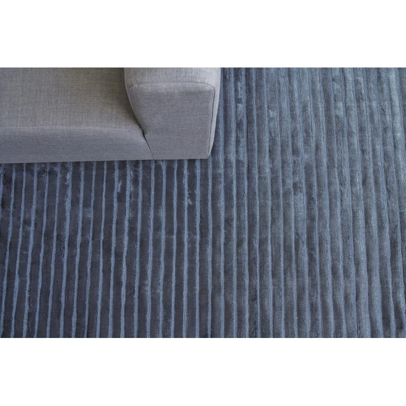 Exquisite Rugs High Low Navy 30861X16 1ft.X1ft.6in. Rect. Rug