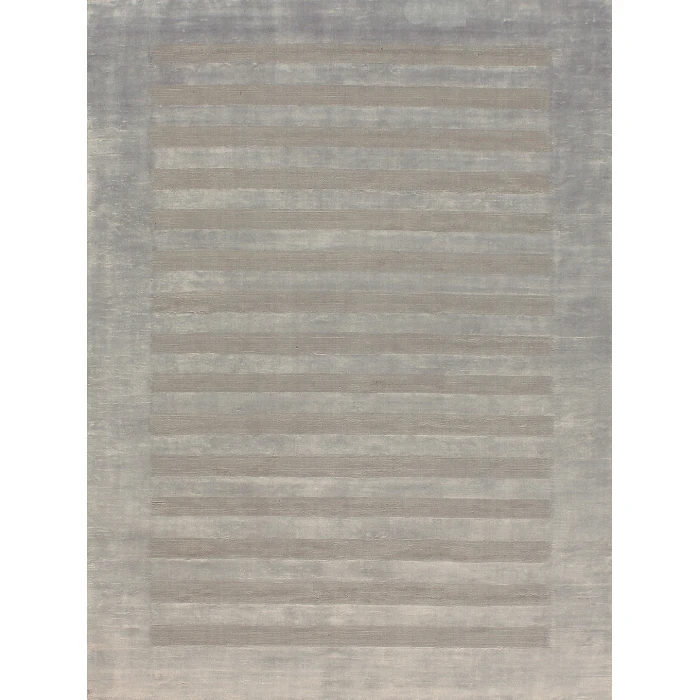 Exquisite Rugs Wide Stripe Light Beige 30925x8 5ft.x8ft. Rect. Rug