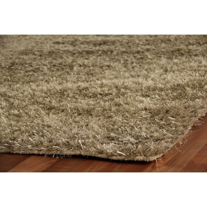 Exquisite Rugs Viscose Shaggy Beige 31058X11 8ft.X11ft. Rect. Rug