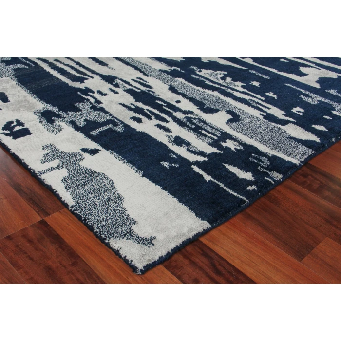 Exquisite Rugs Carrina Navy/Silver 313510X14 10ft.X14ft. Rect. Rug