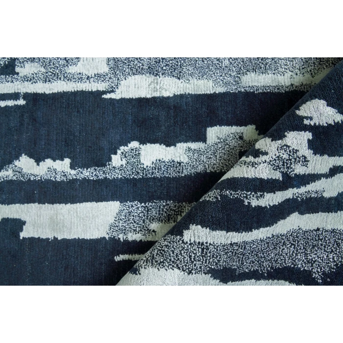 Exquisite Rugs Carrina Navy/Silver 313510X14 10ft.X14ft. Rect. Rug