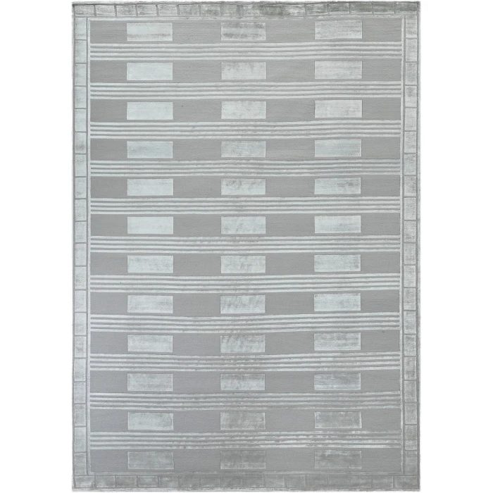 Exquisite Rugs Metro Velvet Silver 32016X9 6ft.X9ft. Rect. Rug