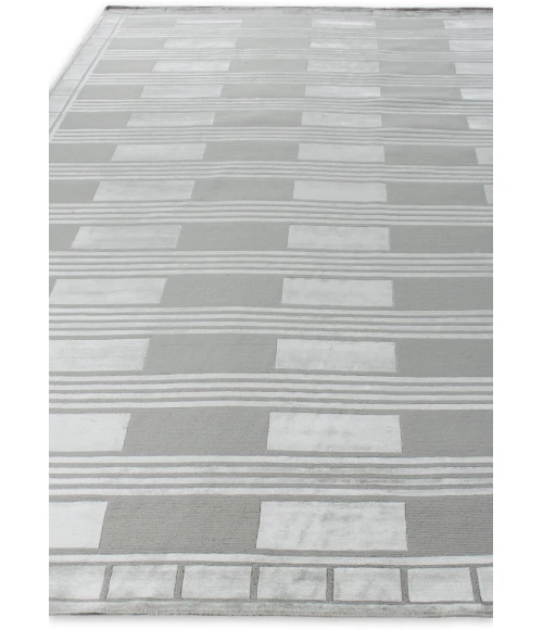 Exquisite Rugs Metro Velvet Silver 32016X9 6ft.X9ft. Rect. Rug