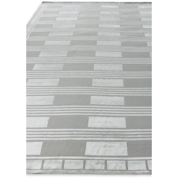 Exquisite Rugs Metro Velvet Silver 32016X9 6ft.X9ft. Rect. Rug
