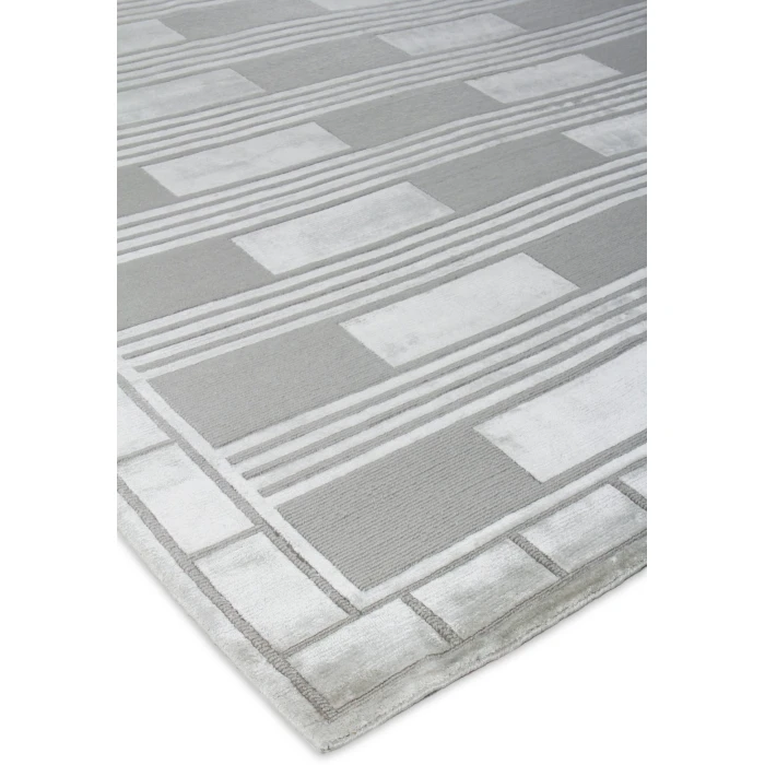 Exquisite Rugs Metro Velvet Silver 32016X9 6ft.X9ft. Rect. Rug