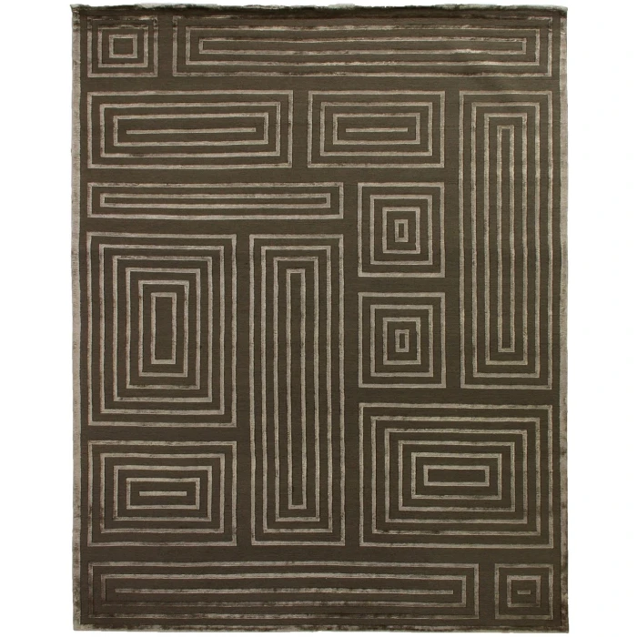 Exquisite Rugs Metro Velvet Khaki 321212X15 12ft.X15ft. Rect. Rug