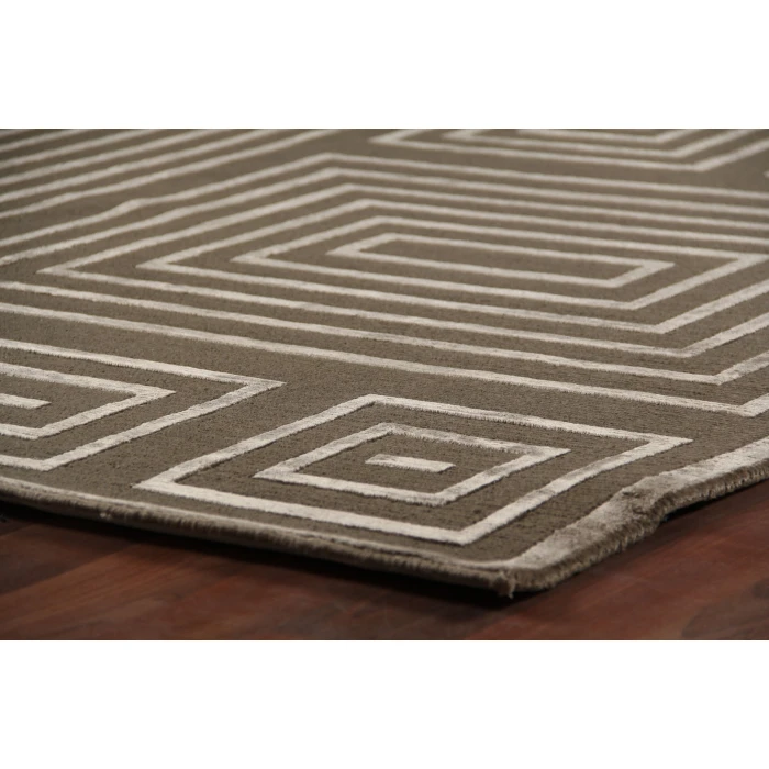 Exquisite Rugs Metro Velvet Khaki 321212X15 12ft.X15ft. Rect. Rug