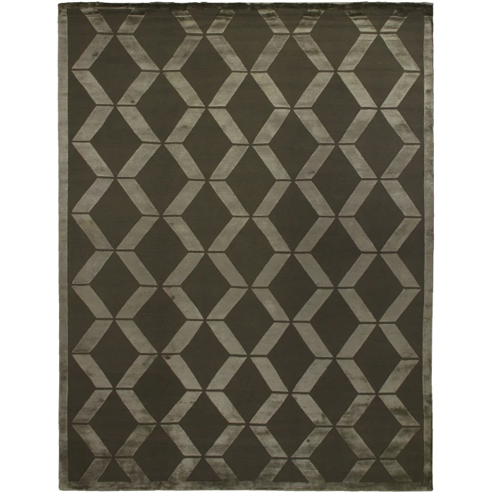 Exquisite Rugs Metro Velvet Khaki 32188X10 8ft.X10ft. Rect. Rug