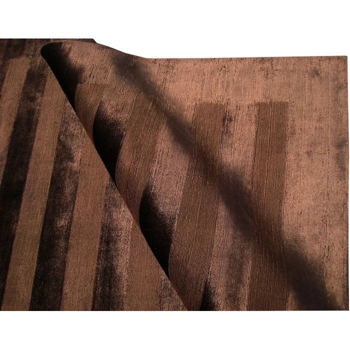 Exquisite Rugs Wide Stripe Chocolate 323112X15 12ft.X15ft. Rect. Rug
