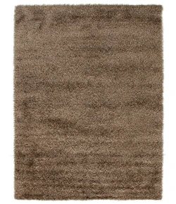 Exquisite Rugs Viscose Shaggy Chocolate 32658X10 8ft.X10ft. Rect. Rug
