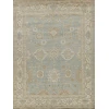Exquisite Rugs Antique Weave Oushak Light Blue/Ivory 32801X16 1ft.X1ft.6in. Rect. Rug