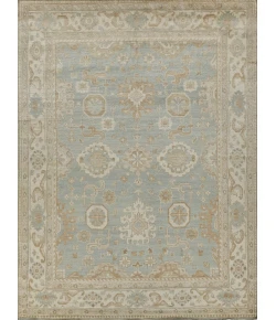 Exquisite Rugs Antique Weave Oushak Light Blue/Ivory 32808X10 8ft.X10ft. Rect. Rug