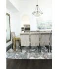 Exquisite Rugs Bamboo Silk Ivory/Silver 32826X9 6ft.X9ft. Rect. Rug