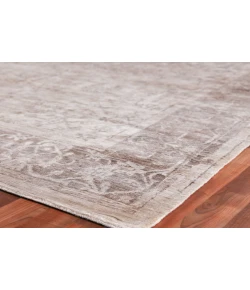 Exquisite Rugs Antique'd Silk Beige 32846X9 6ft.X9ft. Rect. Rug