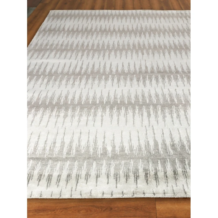 Exquisite Rugs Bamboo Silk Gray/Silver 328814X18 14ft.X18ft. Rect. Rug