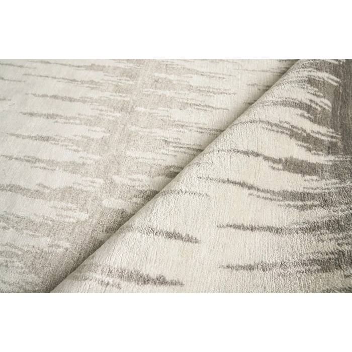 Exquisite Rugs Bamboo Silk Gray/Silver 328814X18 14ft.X18ft. Rect. Rug