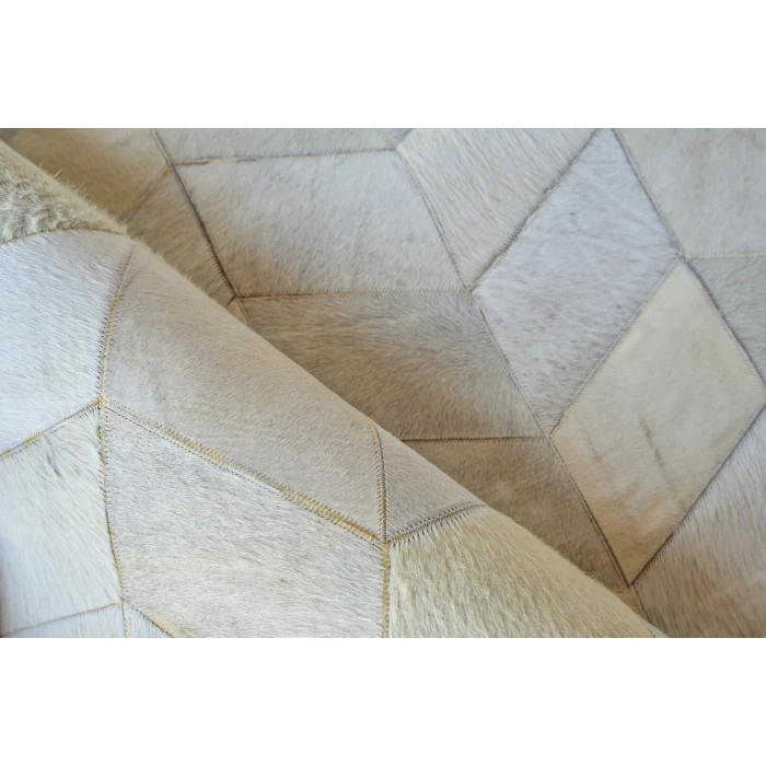 Exquisite Rugs Natural Hide Ivory/Silver/Multi 3303116X146 11ft.6in.X14ft.6in. Rect. Rug