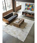 Exquisite Rugs Natural Hide Ivory/Silver/Multi 33038X11 8ft.X11ft. Rect. Rug