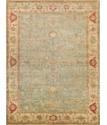 Exquisite Rugs Antique Weave Serapi Light Blue/Ivory 33359X12 9ft.X12ft. Rect. Rug