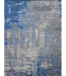Exquisite Rugs Bamboo Silk Blue/Gray 33398X216 8ft.X21ft.6in. Rect. Rug