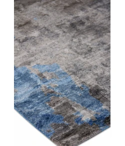 Exquisite Rugs Bamboo Silk Blue/Gray 33398X216 8ft.X21ft.6in. Rect. Rug