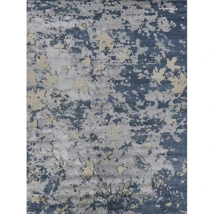 Exquisite Rugs Bamboo Silk Blue/Gray 33406X9 6ft.X9ft. Rect. Rug