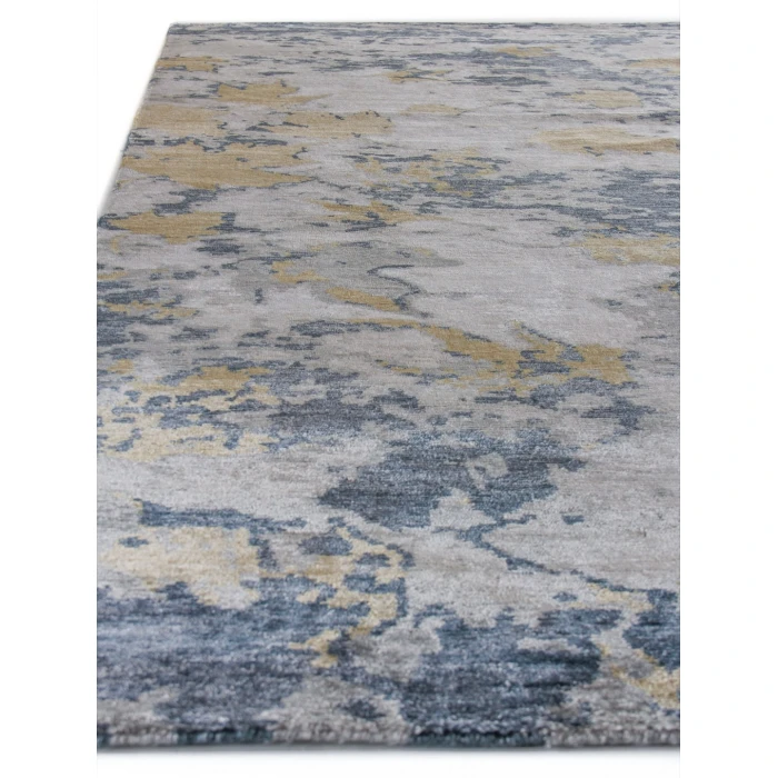 Exquisite Rugs Bamboo Silk Blue/Gray 33406X9 6ft.X9ft. Rect. Rug