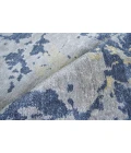 Exquisite Rugs Bamboo Silk Blue/Gray 33406X9 6ft.X9ft. Rect. Rug