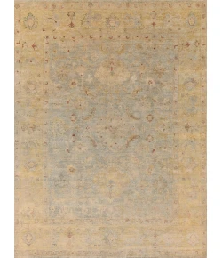 Exquisite Rugs Antique Weave Oushak Light Blue/Gold 334414X18 14ft.X18ft. Rect. Rug