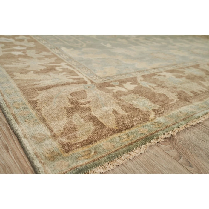 Exquisite Rugs Antique Weave Oushak Gray/Light Brown 334610X14 10ft.X14ft. Rect. Rug