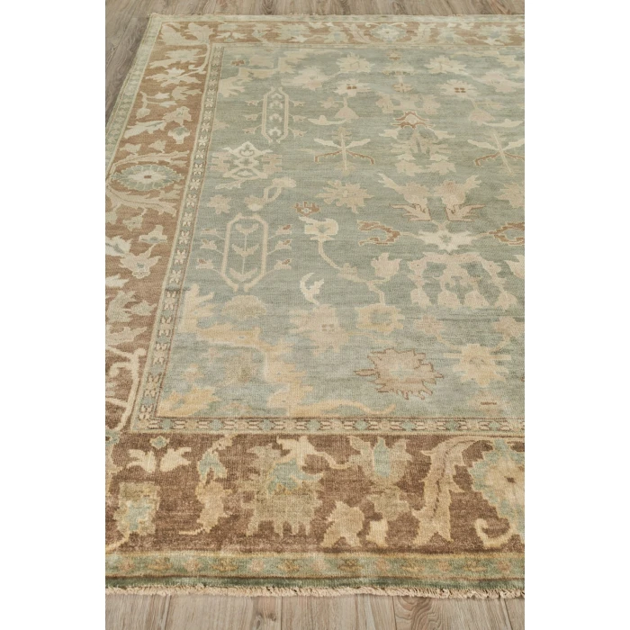 Exquisite Rugs Antique Weave Oushak Gray/Light Brown 334610X14 10ft.X14ft. Rect. Rug